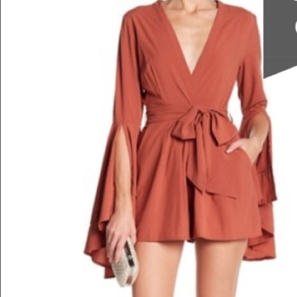 Adorable bell-sleeve romper *host pick*
